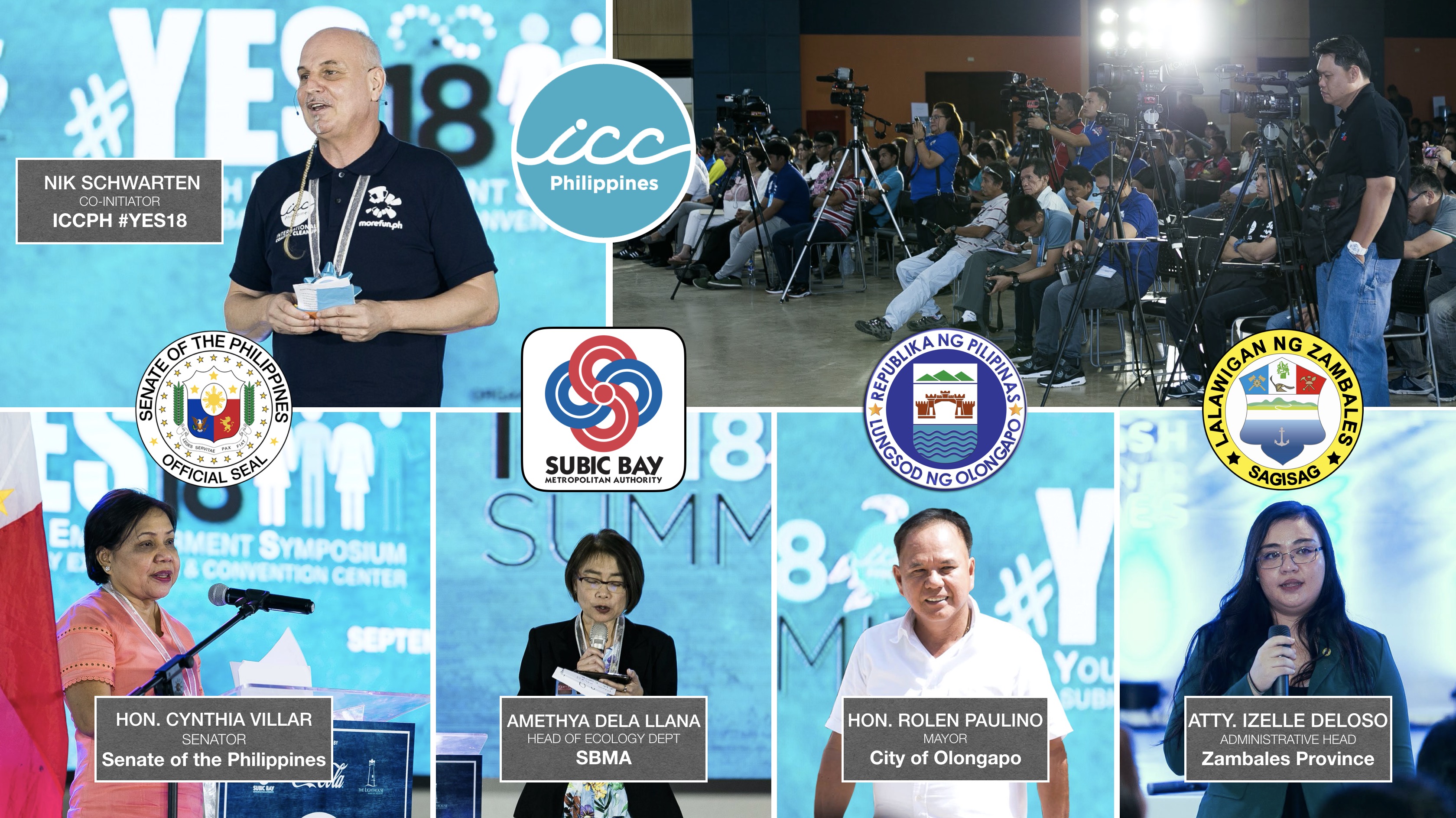 Co-Initiator certificate recognizing Nik Metaxa Schwarten's role in YES18 Youth Empowerment Symposium 2018